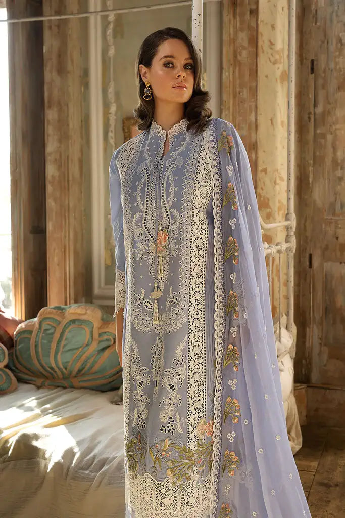 Sobia Nazir | Luxury Lawn 2023 | 1B by Sobia Nazir - Designer Dress - Type: Ladies Clothes - Available at Libayah - 100% Original