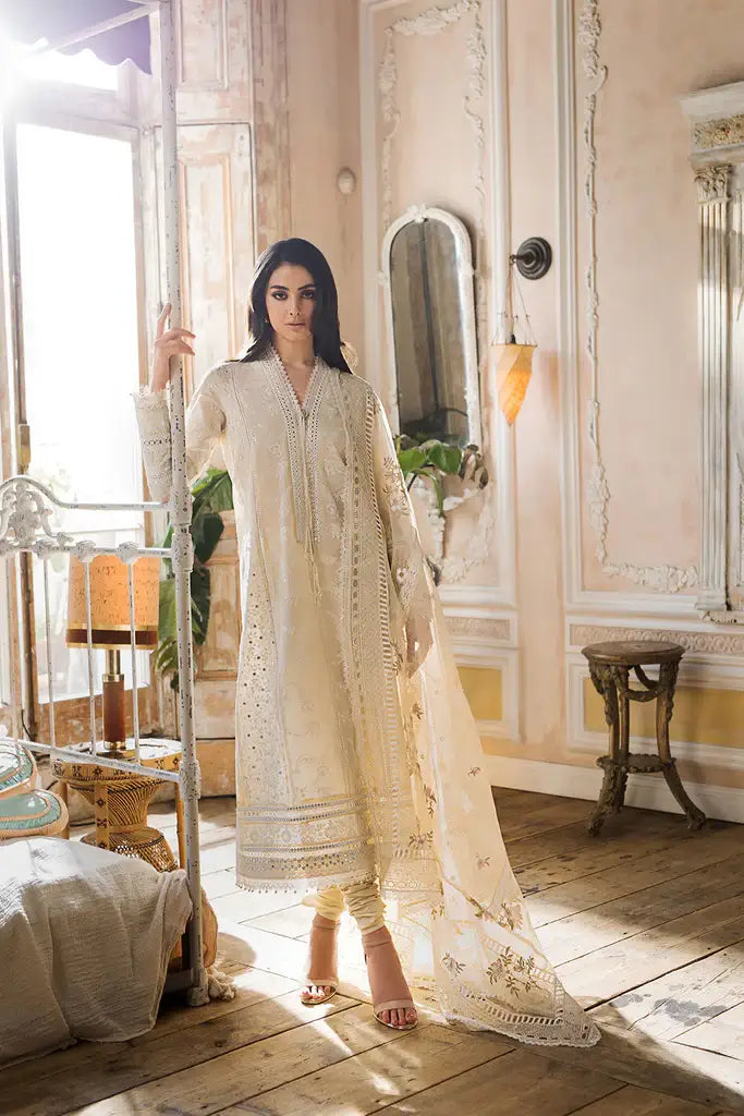 Sobia Nazir | Luxury Lawn 2023 | 11A by Sobia Nazir - Designer Dress - Type: Ladies Clothes - Available at Libayah - 100% Original