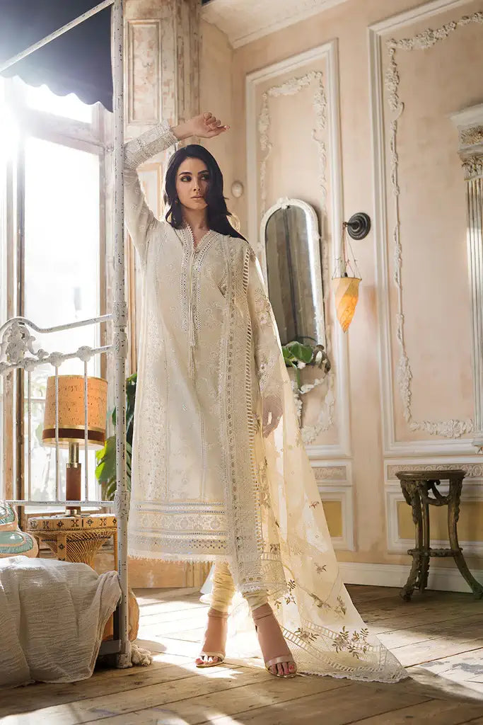 Sobia Nazir | Luxury Lawn 2023 | 11A by Sobia Nazir - Designer Dress - Type: Ladies Clothes - Available at Libayah - 100% Original