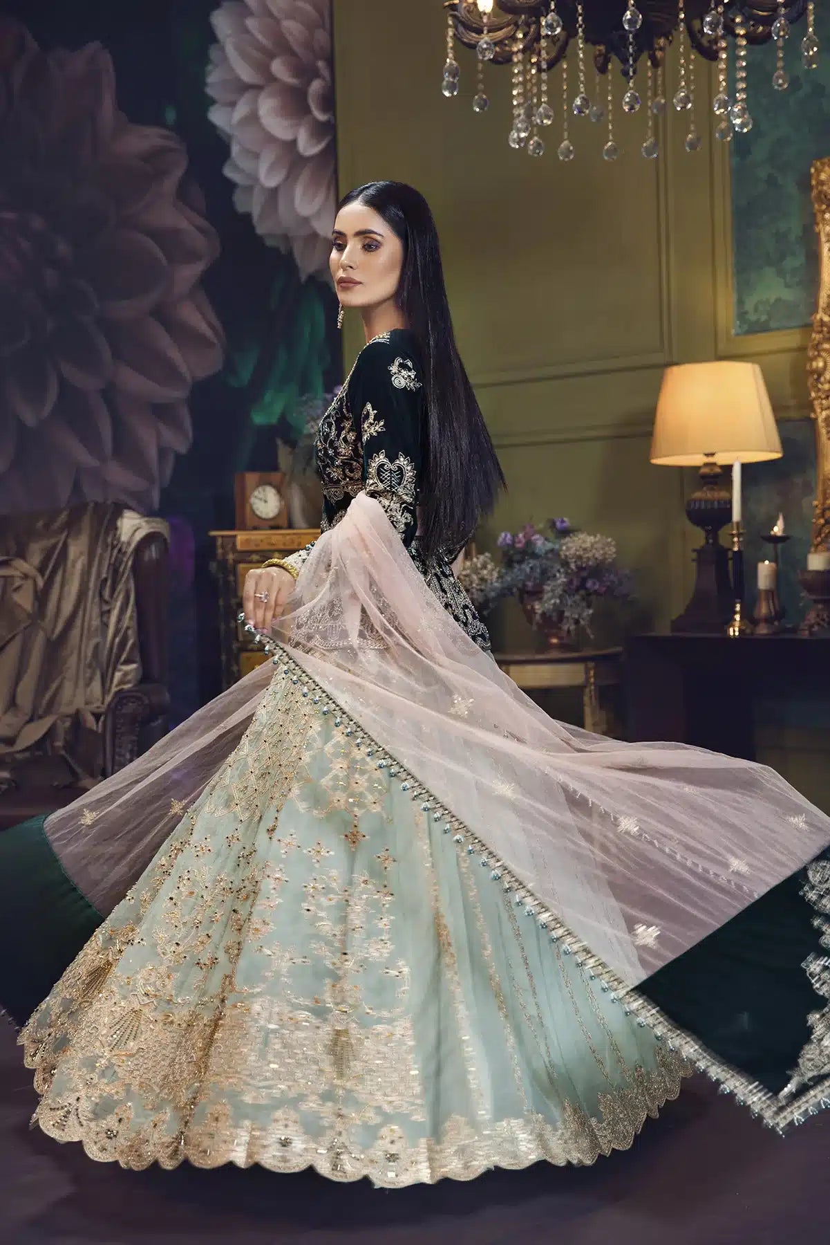 House of Nawab | Luxury Formal 2023 | Manara by House of Nawab - Designer Dress - Type: Ladies Clothes - Available at Libayah - 100% Original