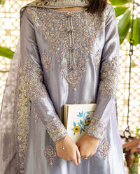 Mushq | Sunehri Lama Silk | Samiya by Mushq - Designer Dress  - Type : Ladies Clothes - Available at Libayah - 100% Original 