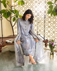 Mushq | Sunehri Lama Silk | Samiya by Mushq - Designer Dress  - Type : Ladies Clothes - Available at Libayah - 100% Original 