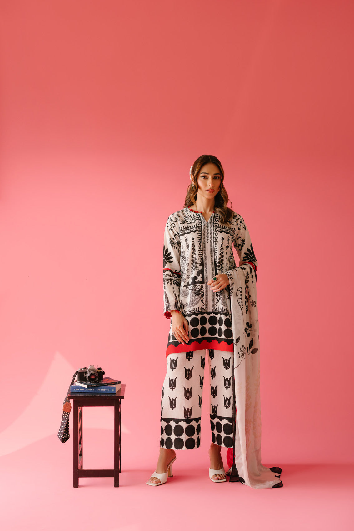 Sammy K | La Rose Co Ords Sets | Monochrome by Sammy K - Designer Dress - Type: Ladies Clothes - Available at Libayah - 100% Original