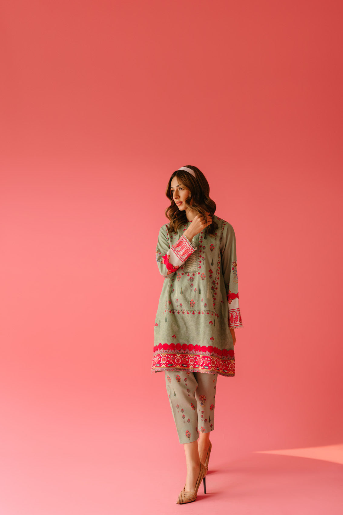 Sammy K | La Rose Co Ords Sets |  Peppermint by Sammy K - Designer Dress - Type: Ladies Clothes - Available at Libayah - 100% Original