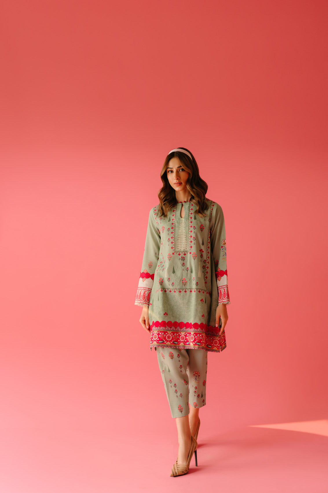 Sammy K | La Rose Co Ords Sets |  Peppermint by Sammy K - Designer Dress - Type: Ladies Clothes - Available at Libayah - 100% Original