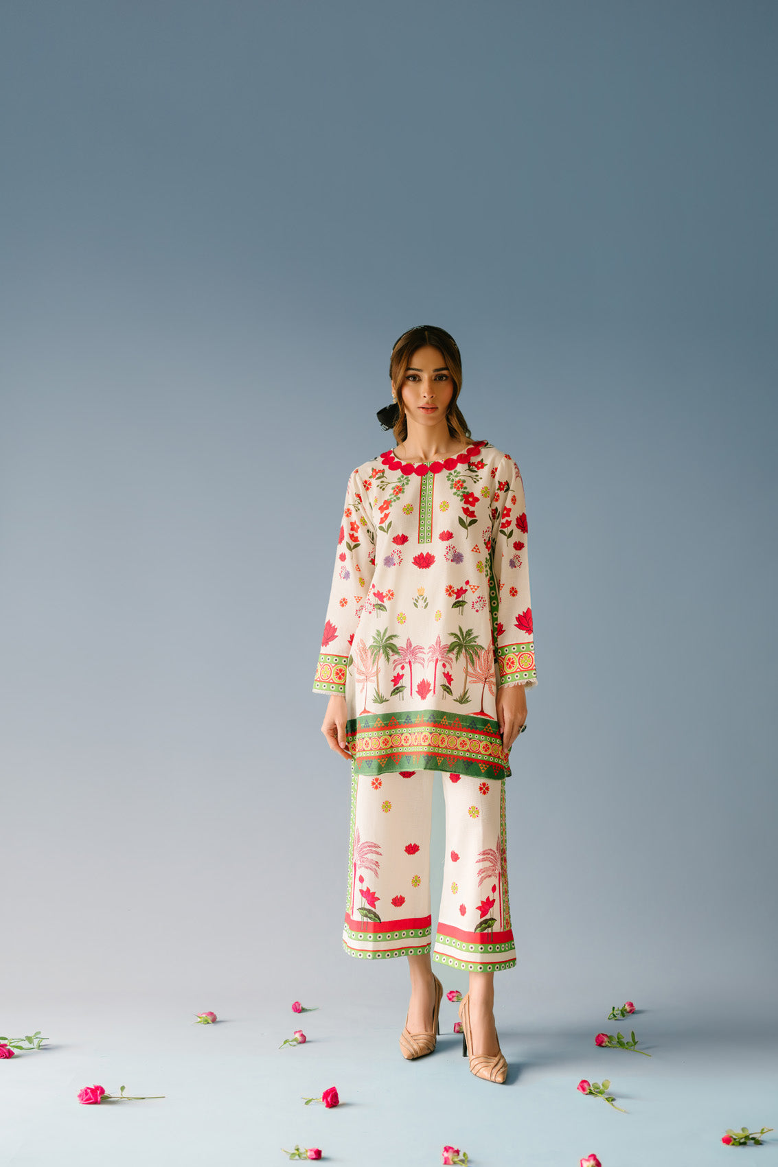 Sammy K | La Rose Co Ords Sets |  Pink Lotus by Sammy K - Designer Dress - Type: Ladies Clothes - Available at Libayah - 100% Original