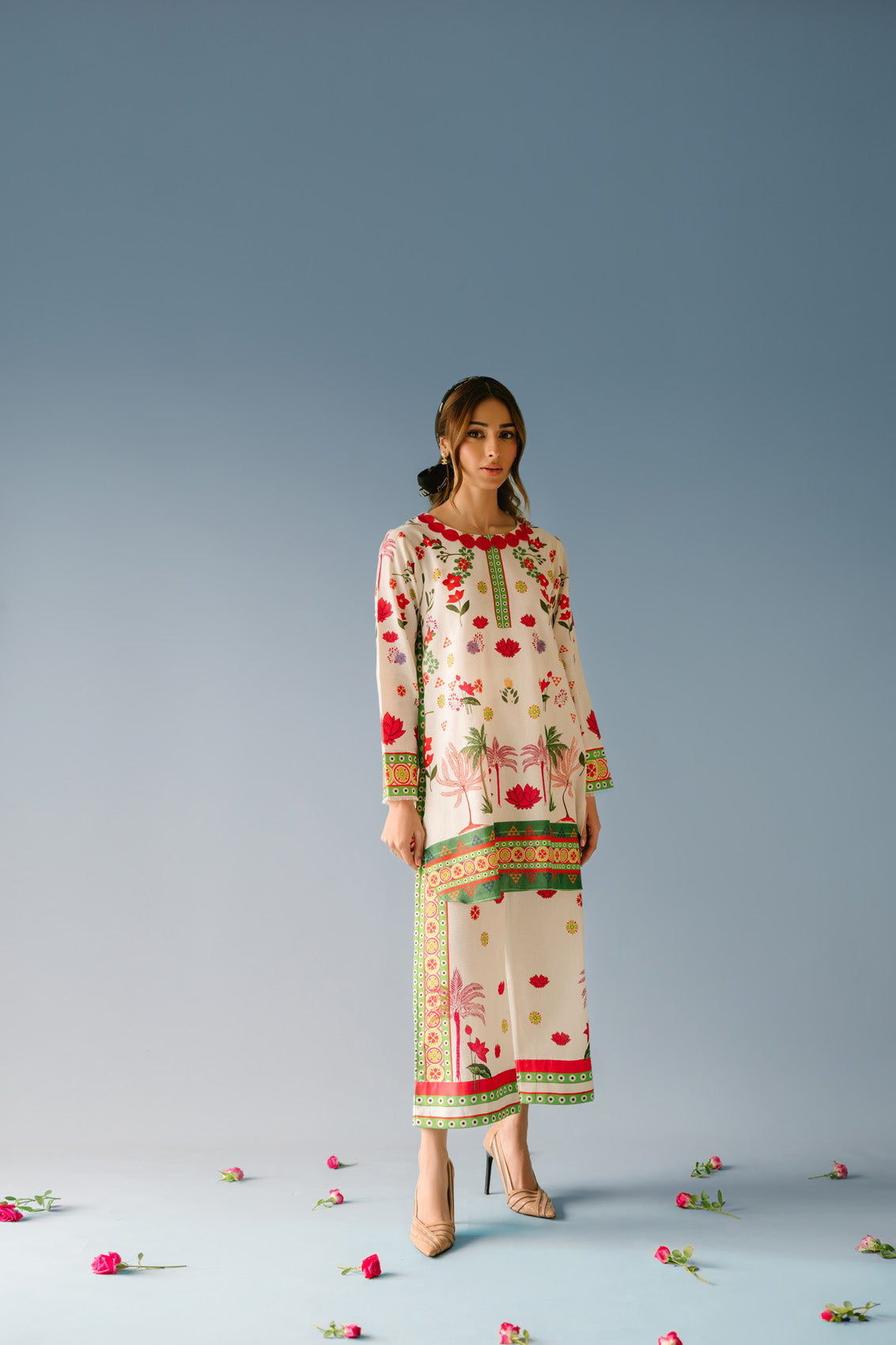 Sammy K | La Rose Co Ords Sets |  Pink Lotus by Sammy K - Designer Dress - Type: Ladies Clothes - Available at Libayah - 100% Original