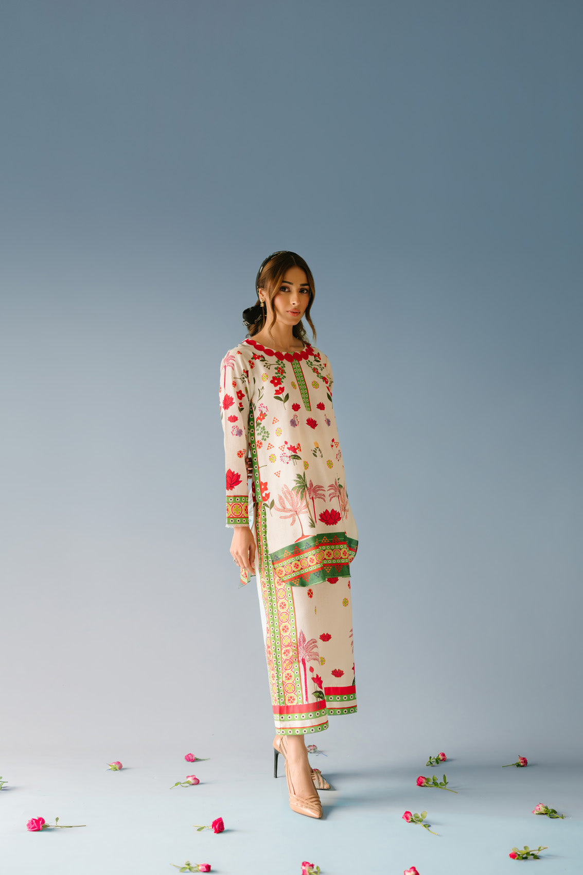 Sammy K | La Rose Co Ords Sets |  Pink Lotus by Sammy K - Designer Dress - Type: Ladies Clothes - Available at Libayah - 100% Original