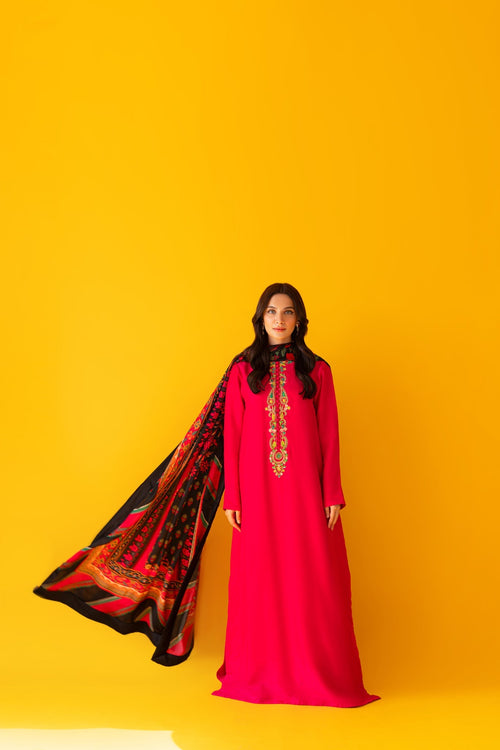Sammy K | Satrangi Eid Edit | ZINNIA by Sammy K - Designer Dress - Type: Ladies Clothes - Available at Libayah - 100% Original