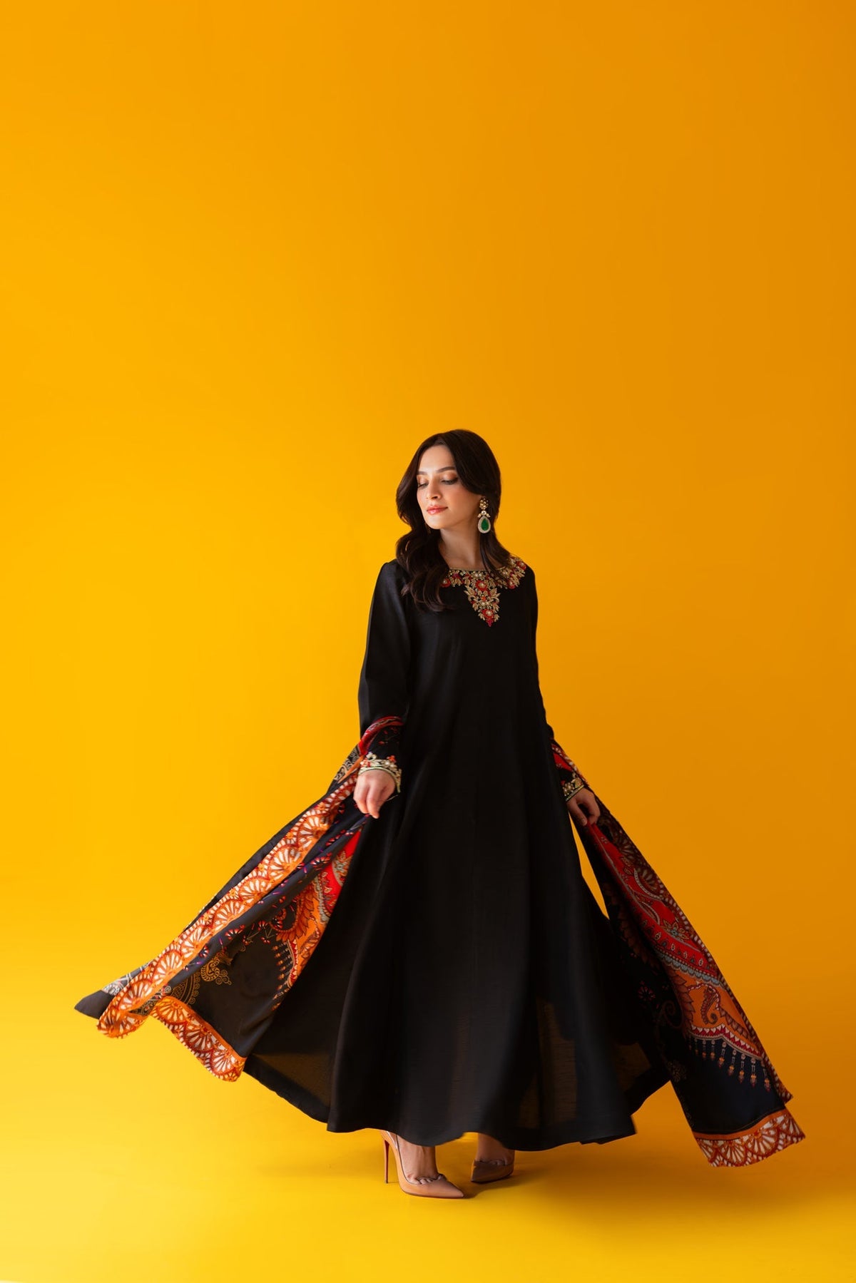 Sammy K | Satrangi Eid Edit | NARGIS by Sammy K - Designer Dress - Type: Ladies Clothes - Available at Libayah - 100% Original