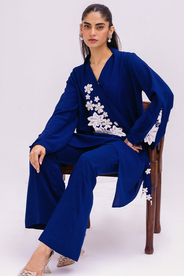 Sana Abbas | La Fiesta | Salvia by Sana Abbas - Designer Dress - Type: Ladies Clothes - Available at Libayah - 100% Original