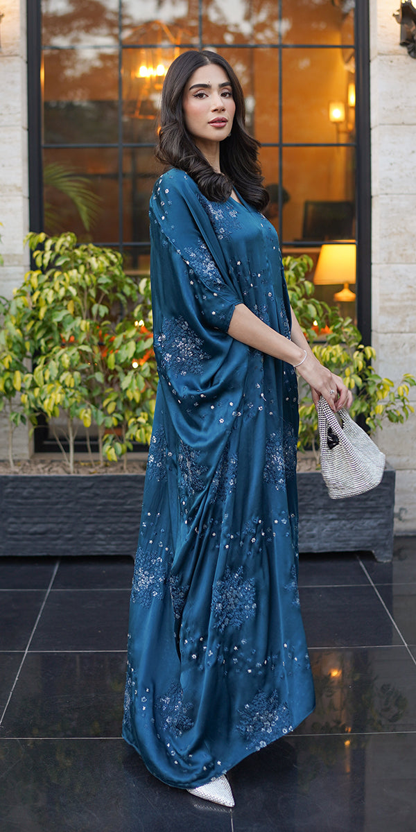 Erum Khan | Velvet Wisper | Dusky Horizon by Erum Khan - Designer Dress - Type: Ladies Clothes - Available at Libayah - 100% Original