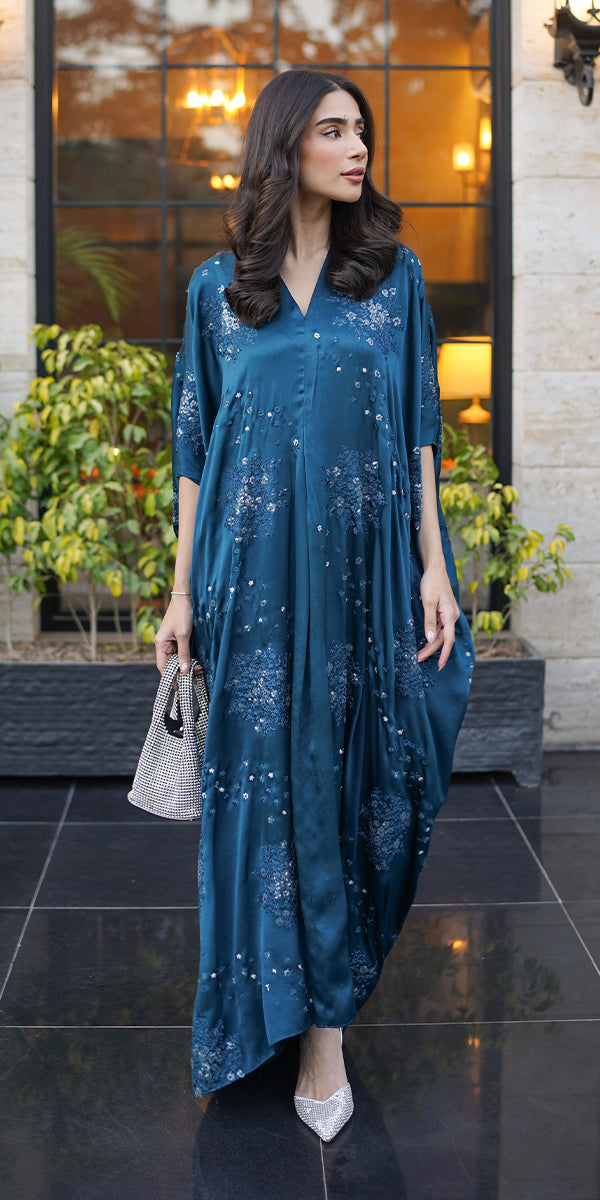 Erum Khan | Velvet Wisper | Dusky Horizon by Erum Khan - Designer Dress - Type: Ladies Clothes - Available at Libayah - 100% Original