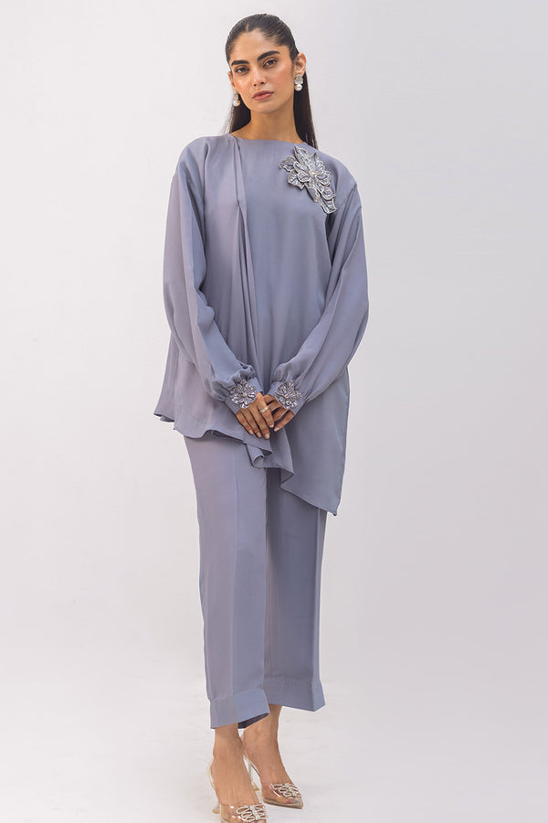 Sana Abbas | La Fiesta | Chrome by Sana Abbas - Designer Dress - Type: Ladies Clothes - Available at Libayah - 100% Original