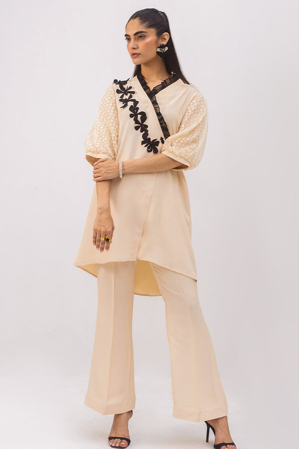 Sana Abbas | La Fiesta | Mocha by Sana Abbas - Designer Dress - Type: Ladies Clothes - Available at Libayah - 100% Original