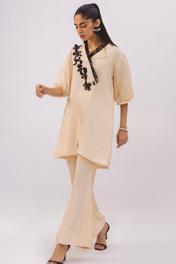Sana Abbas | La Fiesta | Mocha by Sana Abbas - Designer Dress - Type: Ladies Clothes - Available at Libayah - 100% Original