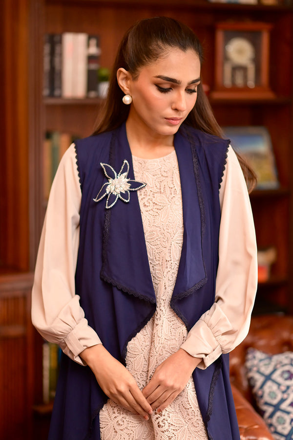 Sana Abbas | La Fiesta | Tan by Sana Abbas - Designer Dress - Type: Ladies Clothes - Available at Libayah - 100% Original