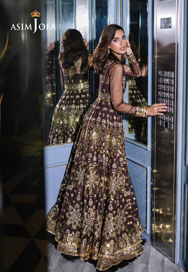 Asim Jofa | Festive Collection 25 | AJFF-07 by Asim Jofa - Designer Dress - Type: Ladies Clothes - Available at Libayah - 100% Original