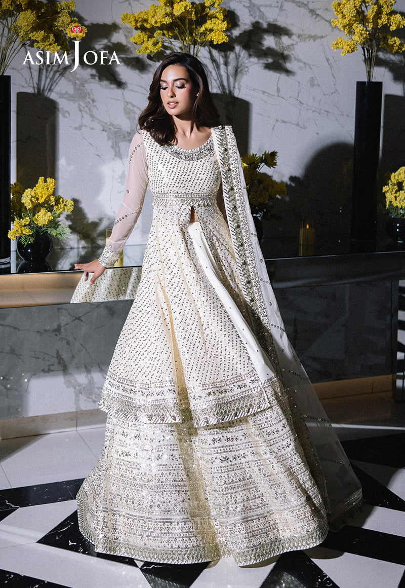 Asim Jofa | Festive Collection 25 | AJFF-09 by Asim Jofa - Designer Dress - Type: Ladies Clothes - Available at Libayah - 100% Original