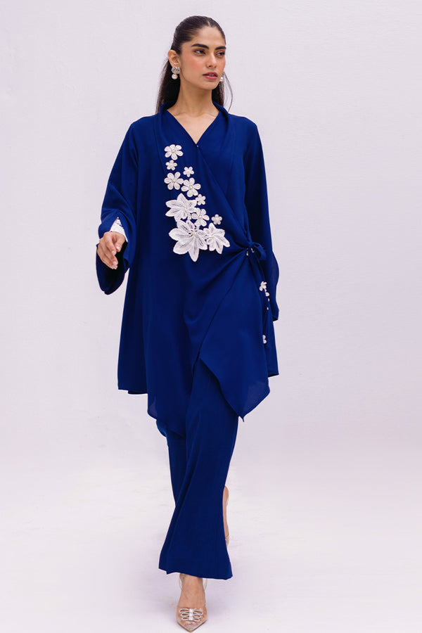 Sana Abbas | La Fiesta | Salvia by Sana Abbas - Designer Dress - Type: Ladies Clothes - Available at Libayah - 100% Original