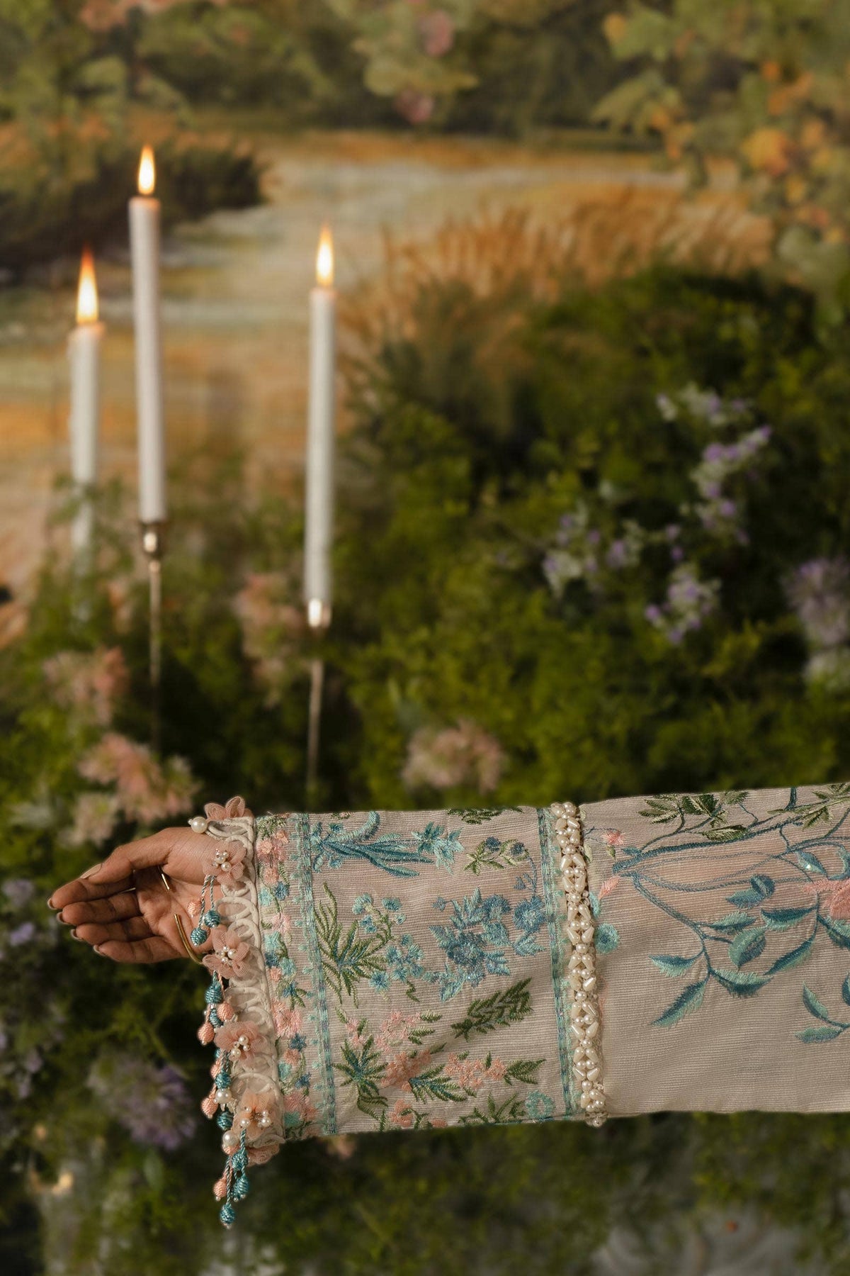 Sana Safinaz | Luxury Collection 24 | L241-009B-3CT by Sana Safinaz - Designer Dress - Type: Ladies Clothes - Available at Libayah - 100% Original