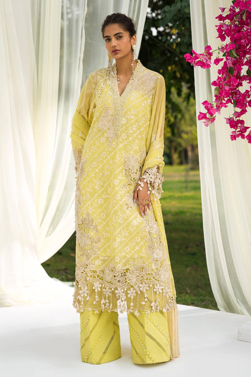 Sana Safinaz | Luxury Collection 24 | L241-010A-3CV by Sana Safinaz - Designer Dress - Type: Ladies Clothes - Available at Libayah - 100% Original