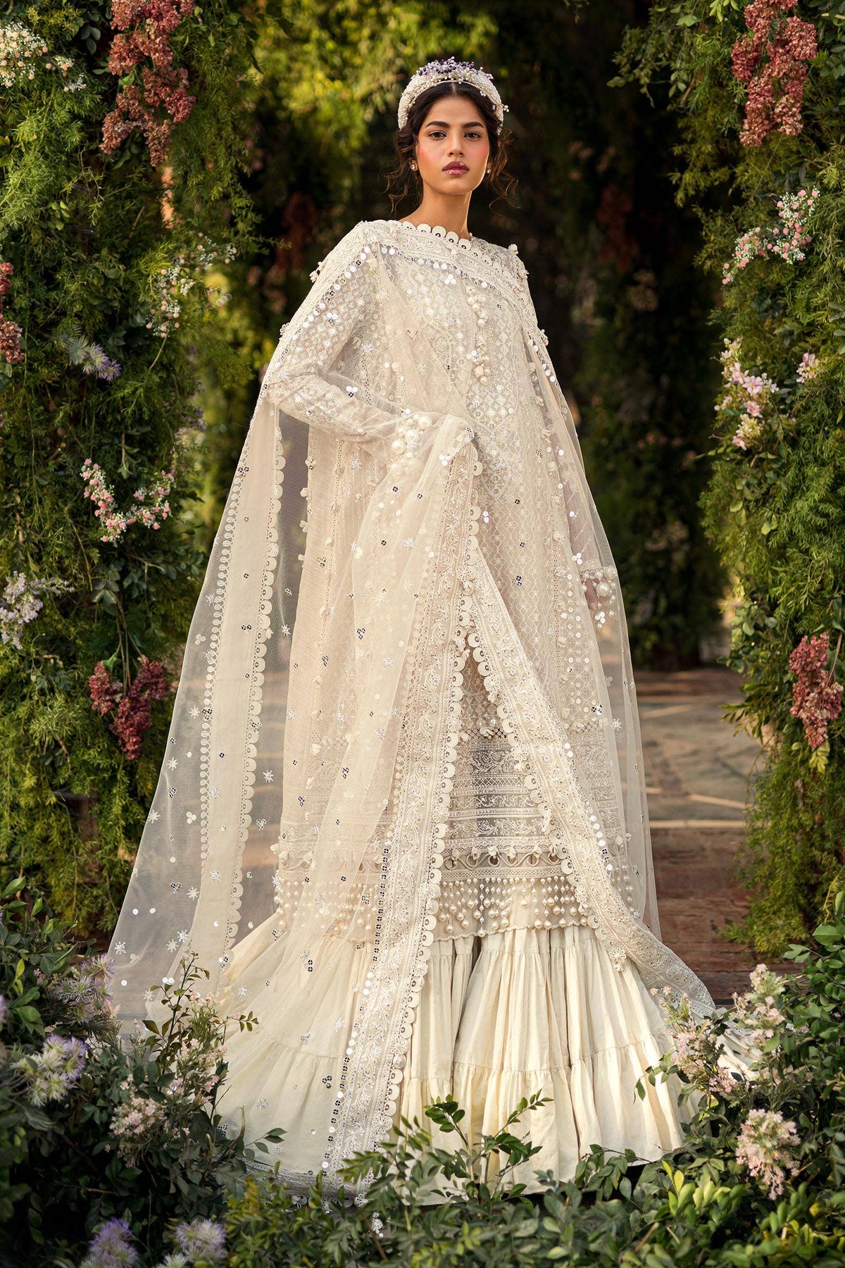 Sana Safinaz | Luxury Collection 24 | L241-002A-3CT by Sana Safinaz - Designer Dress - Type: Ladies Clothes - Available at Libayah - 100% Original