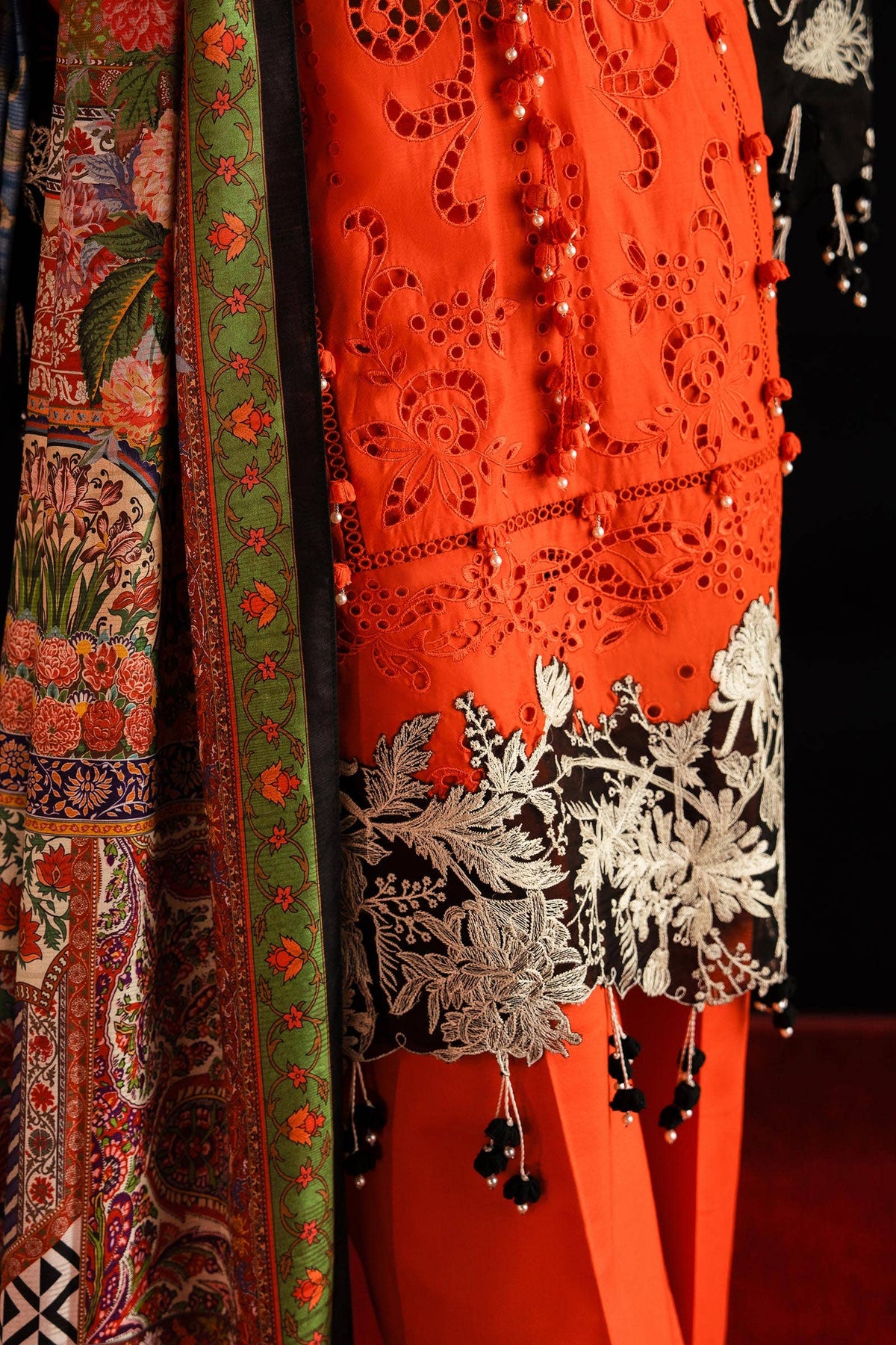 Sana Safinaz | Luxury Collection 24 | L241-001A-3CL by Sana Safinaz - Designer Dress - Type: Ladies Clothes - Available at Libayah - 100% Original