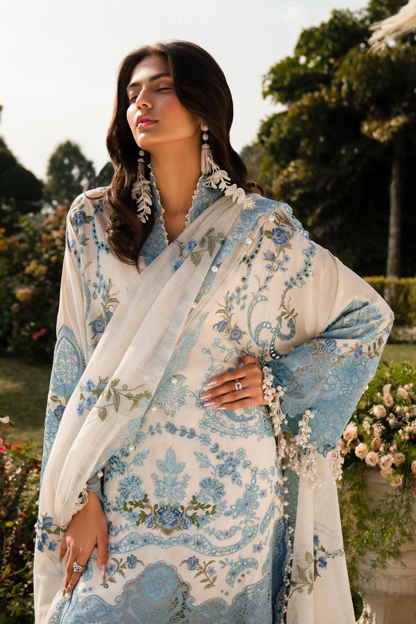 Sana Safinaz | Luxury Collection 24 | L241-004A-3CV by Sana Safinaz - Designer Dress - Type: Ladies Clothes - Available at Libayah - 100% Original