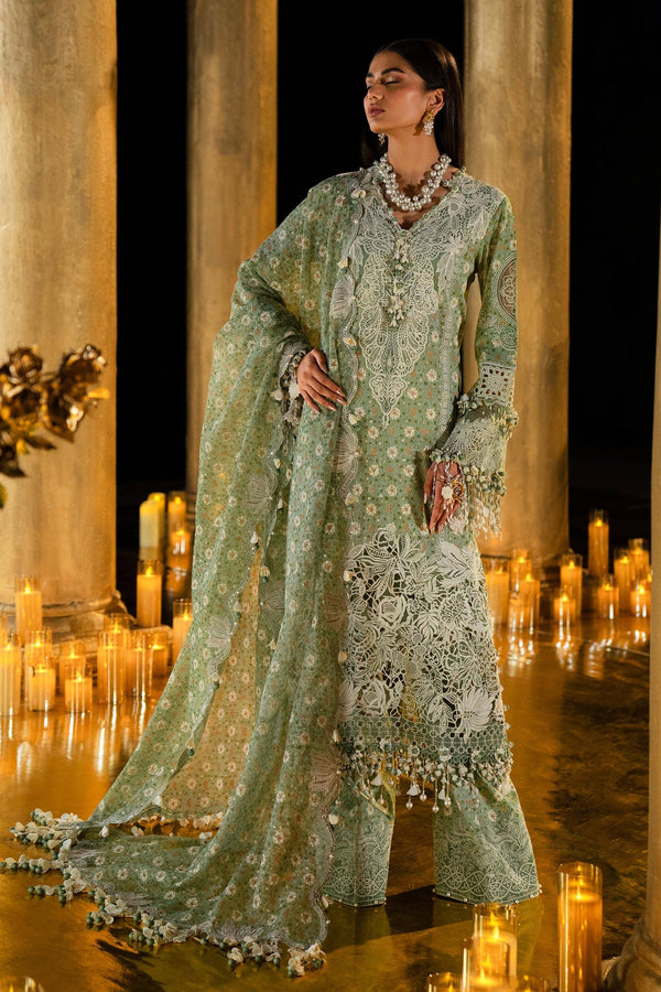 Sana Safinaz | Luxury Collection 24 | L241-005B-3CU by Sana Safinaz - Designer Dress - Type: Ladies Clothes - Available at Libayah - 100% Original