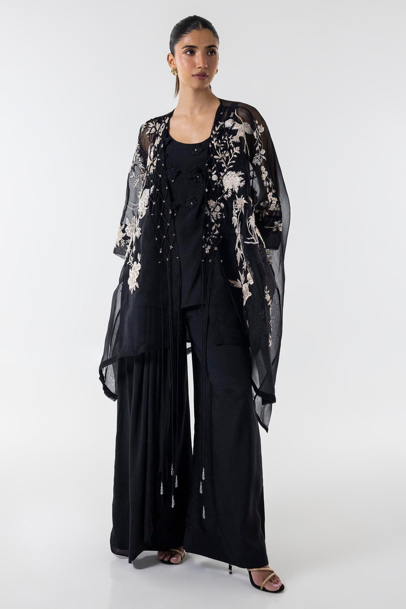 Sana Safinaz | Luxury Pret |  SS24FOR229P2T by Sana Safinaz - Designer Dress - Type: Ladies Clothes - Available at Libayah - 100% Original