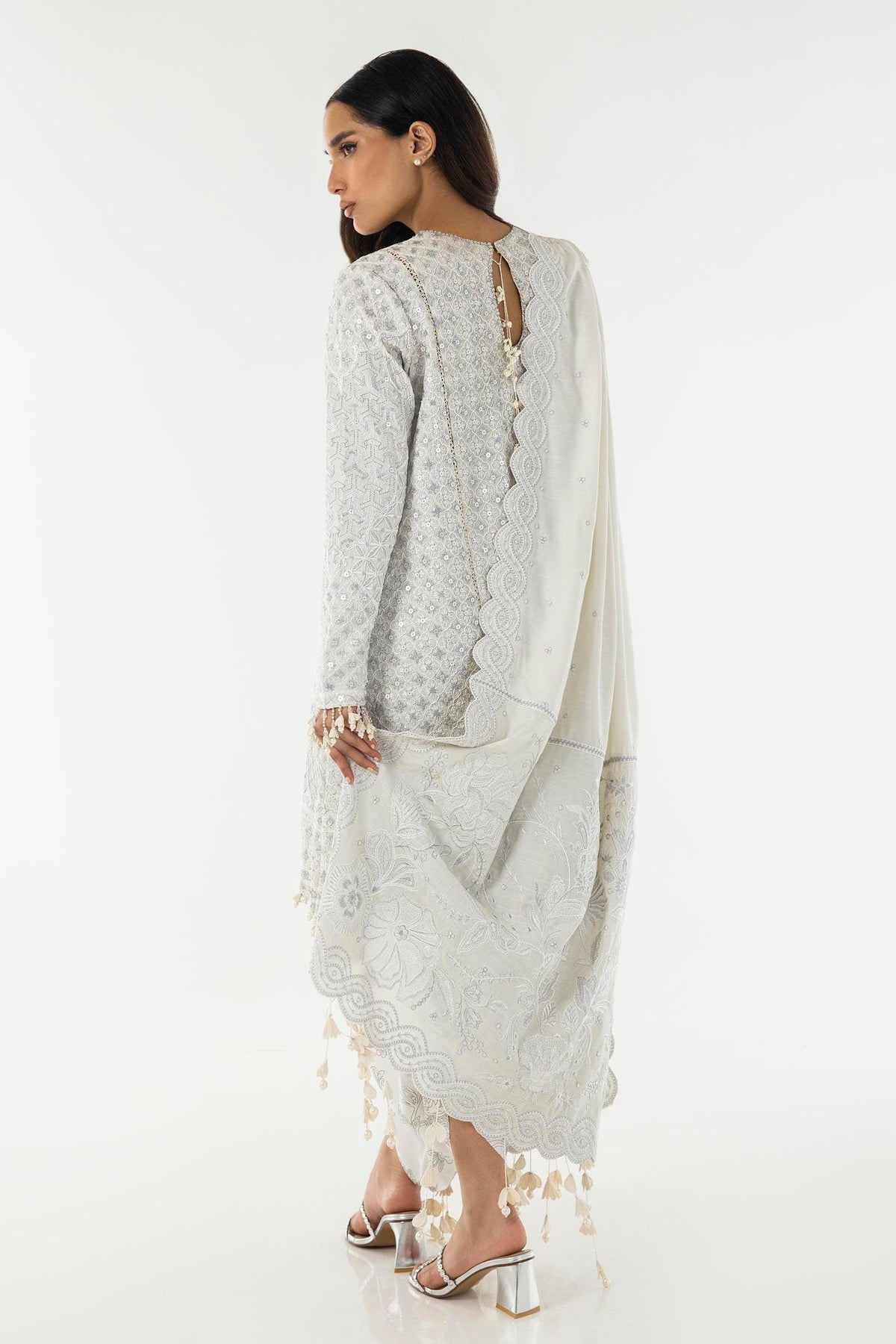 Sana Safinaz | Luxury Pret |  SS24FOR246P3 by Sana Safinaz - Designer Dress - Type: Ladies Clothes - Available at Libayah - 100% Original