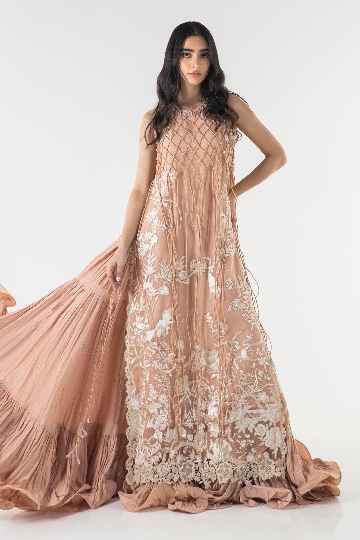 Sana Safinaz | Luxury Pret |  SS24FOR230P2T by Sana Safinaz - Designer Dress - Type: Ladies Clothes - Available at Libayah - 100% Original