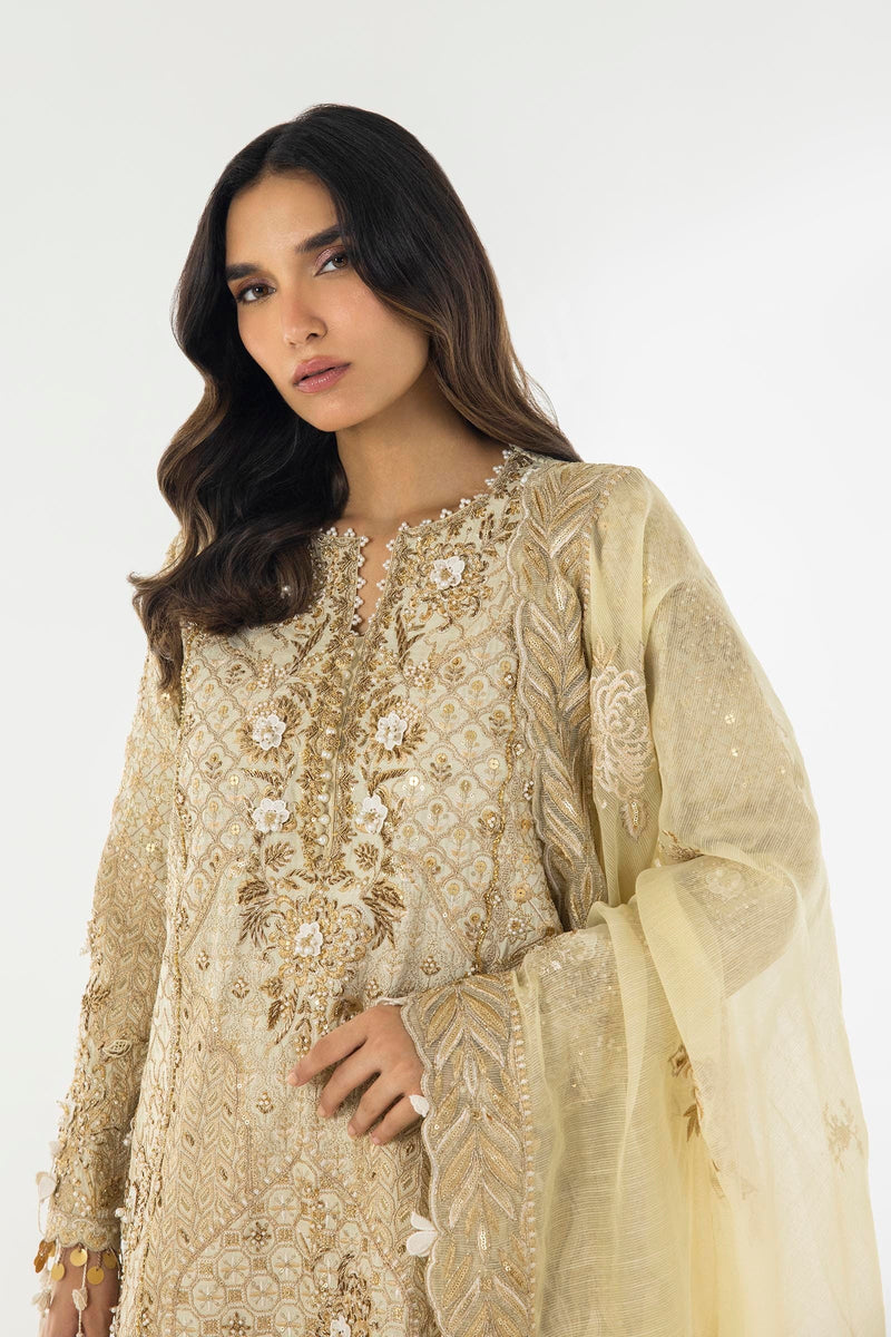Sana Safinaz | Luxury Pret |  SS24FOR251P3 by Sana Safinaz - Designer Dress - Type: Ladies Clothes - Available at Libayah - 100% Original