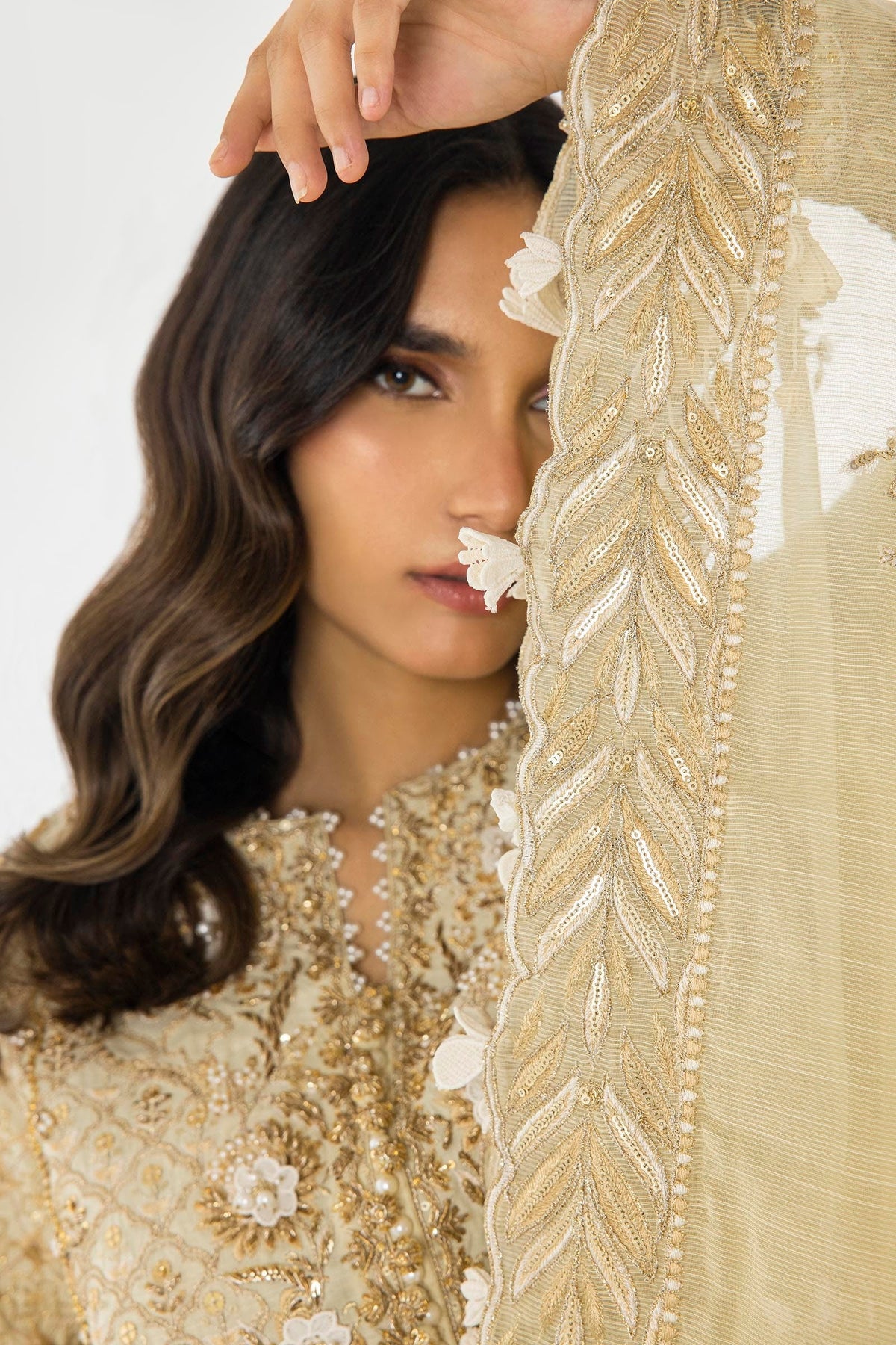 Sana Safinaz | Luxury Pret |  SS24FOR251P3 by Sana Safinaz - Designer Dress - Type: Ladies Clothes - Available at Libayah - 100% Original