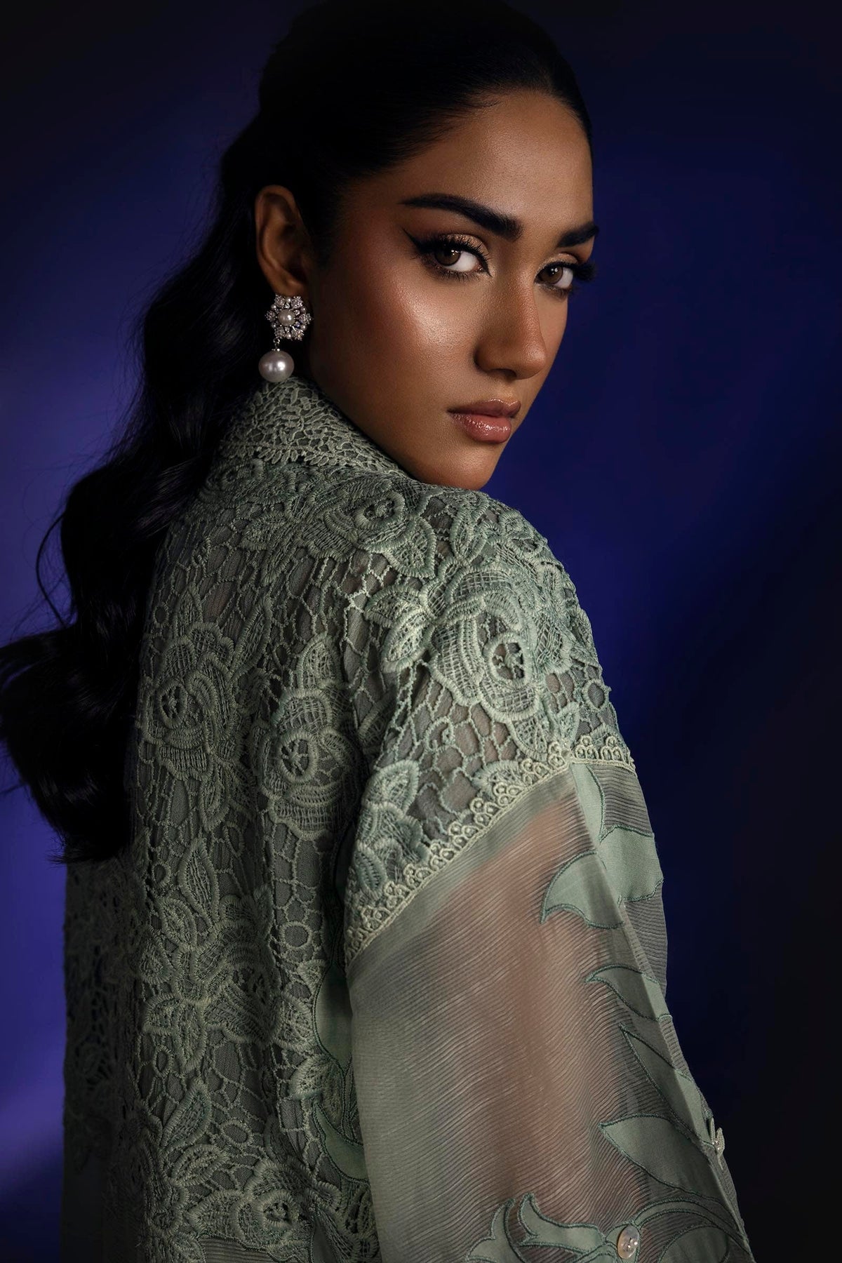 Sana Safinaz | Luxury Pret | SS24FOR262P2T by Sana Safinaz - Designer Dress - Type: Ladies Clothes - Available at Libayah - 100% Original
