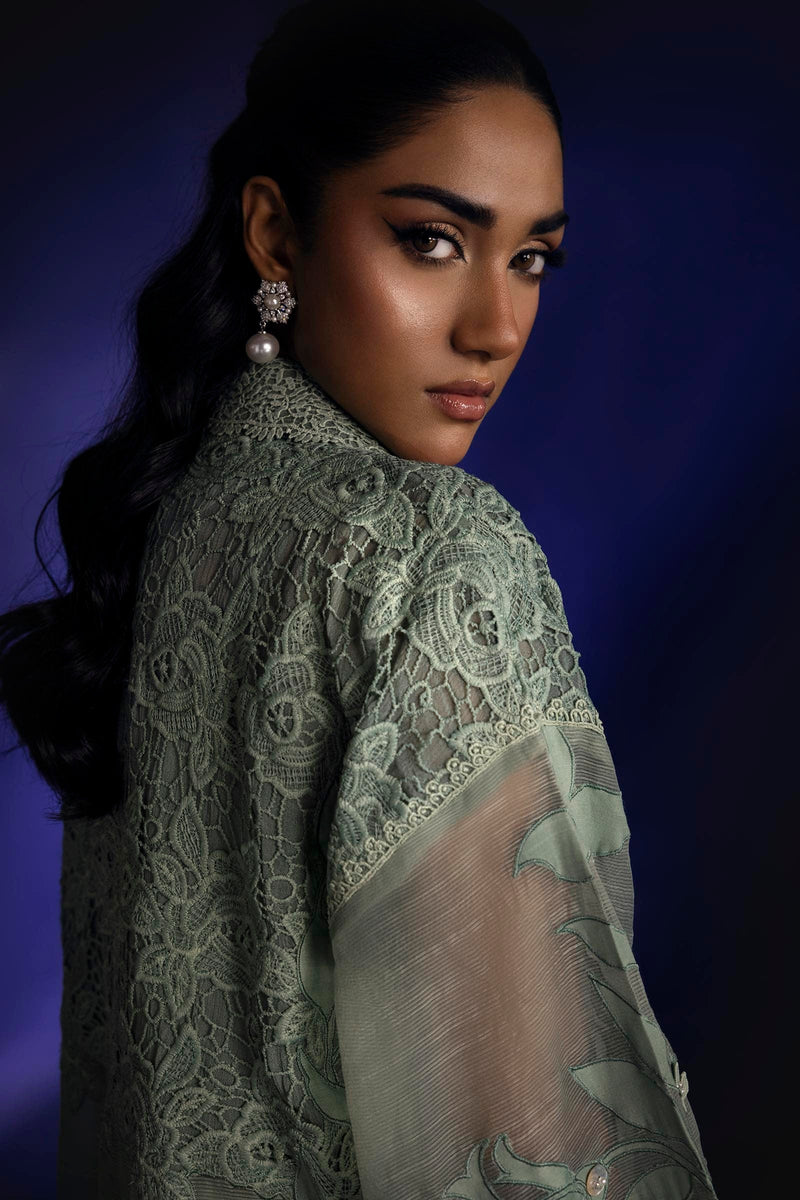 Sana Safinaz | Luxury Pret | SS24FOR262P2T by Sana Safinaz - Designer Dress - Type: Ladies Clothes - Available at Libayah - 100% Original