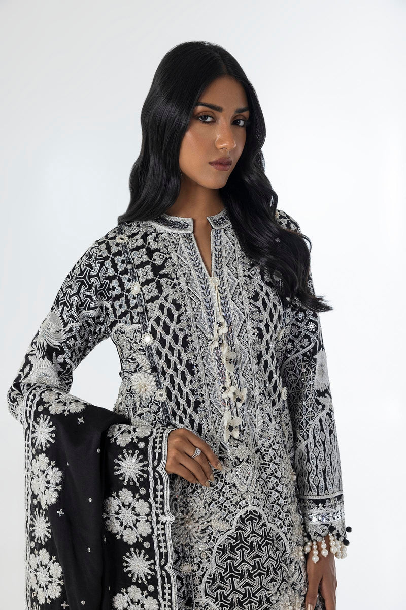 Sana Safinaz | Luxury Pret | SS24FOR263P3 by Sana Safinaz - Designer Dress - Type: Ladies Clothes - Available at Libayah - 100% Original