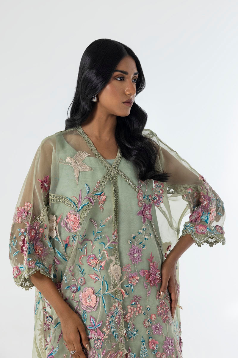 Sana Safinaz | Luxury Pret |  SS24FOR271P2T by Sana Safinaz - Designer Dress - Type: Ladies Clothes - Available at Libayah - 100% Original