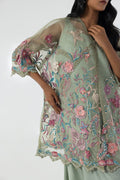 Sana Safinaz | Luxury Pret |  SS24FOR271P2T by Sana Safinaz - Designer Dress - Type: Ladies Clothes - Available at Libayah - 100% Original