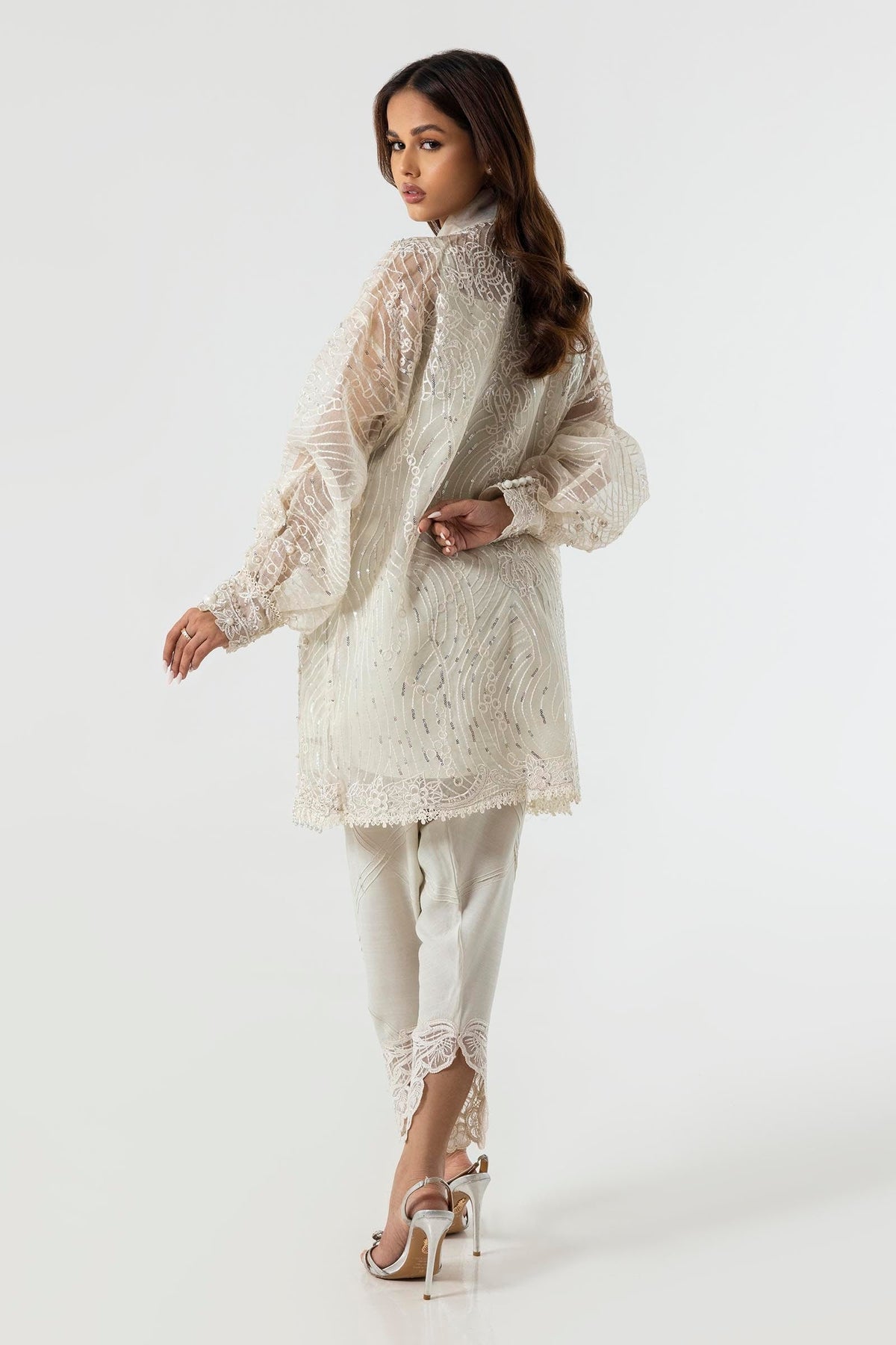 Sana Safinaz | Luxury Pret |  SS24FOR273P2T by Sana Safinaz - Designer Dress - Type: Ladies Clothes - Available at Libayah - 100% Original