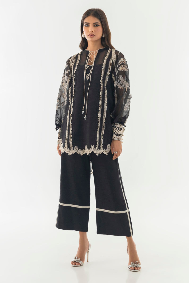 Sana Safinaz | Luxury Pret |  SS24FOR240P2T by Sana Safinaz - Designer Dress - Type: Ladies Clothes - Available at Libayah - 100% Original