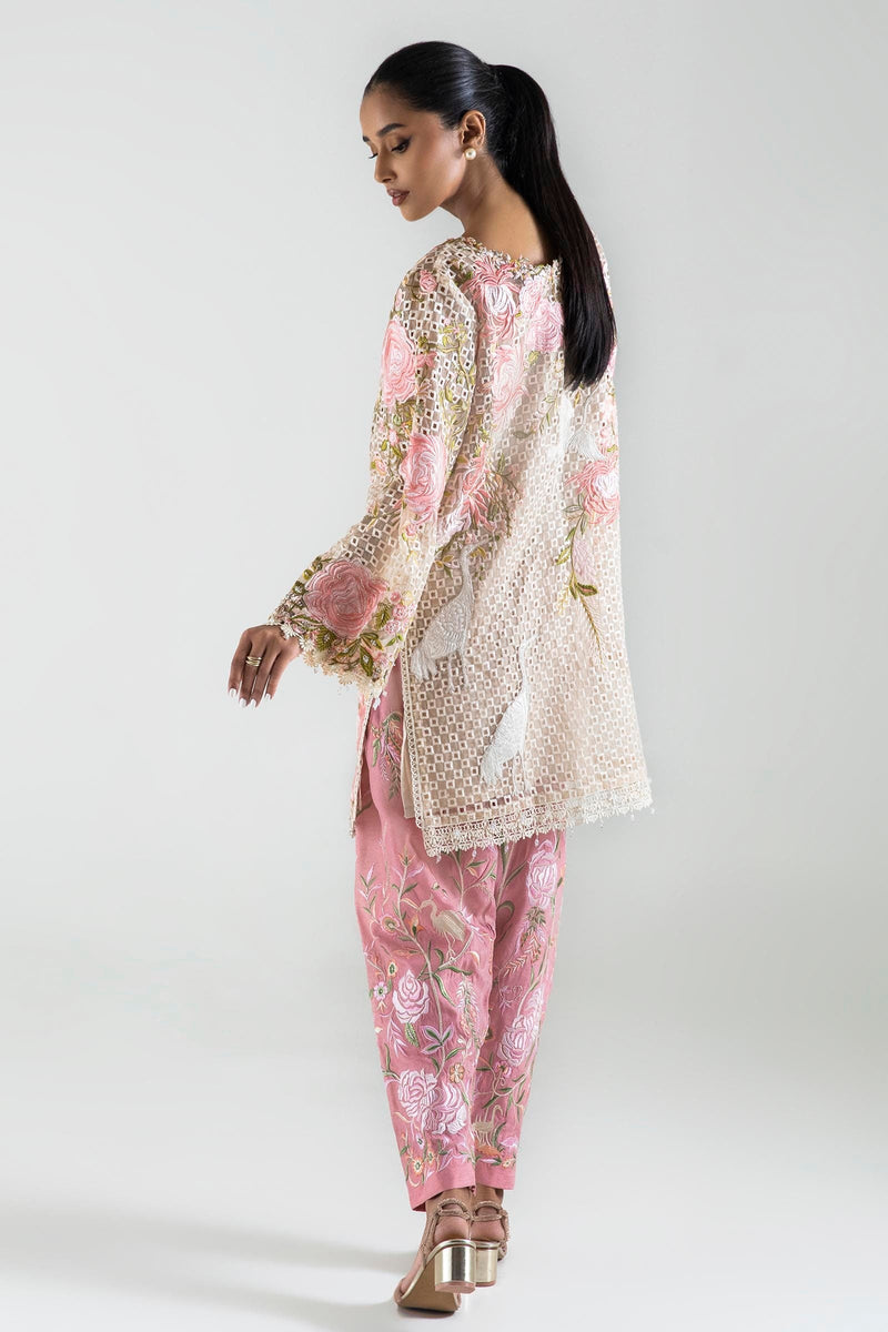 Sana Safinaz | Luxury Pret | SS24FOR223P2T by Sana Safinaz - Designer Dress - Type: Ladies Clothes - Available at Libayah - 100% Original