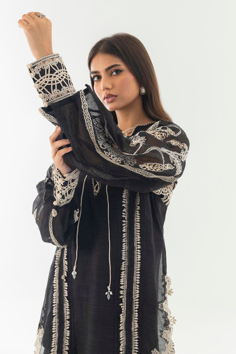 Sana Safinaz | Luxury Pret |  SS24FOR240P2T by Sana Safinaz - Designer Dress - Type: Ladies Clothes - Available at Libayah - 100% Original