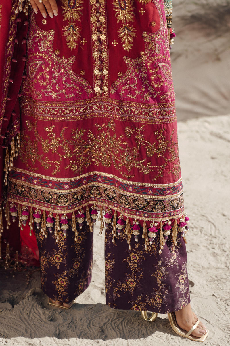 Sana Safinaz | Winter Shawl 24 | S241-002A-3CP by Sana Safinaz - Designer Dress - Type: Ladies Clothes - Available at Libayah - 100% Original