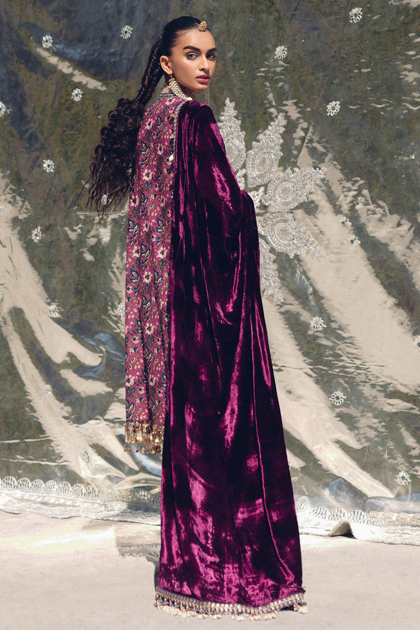 Sana Safinaz | Winter Shawl 24 | S241-006A-3CP by Sana Safinaz - Designer Dress - Type: Ladies Clothes - Available at Libayah - 100% Original