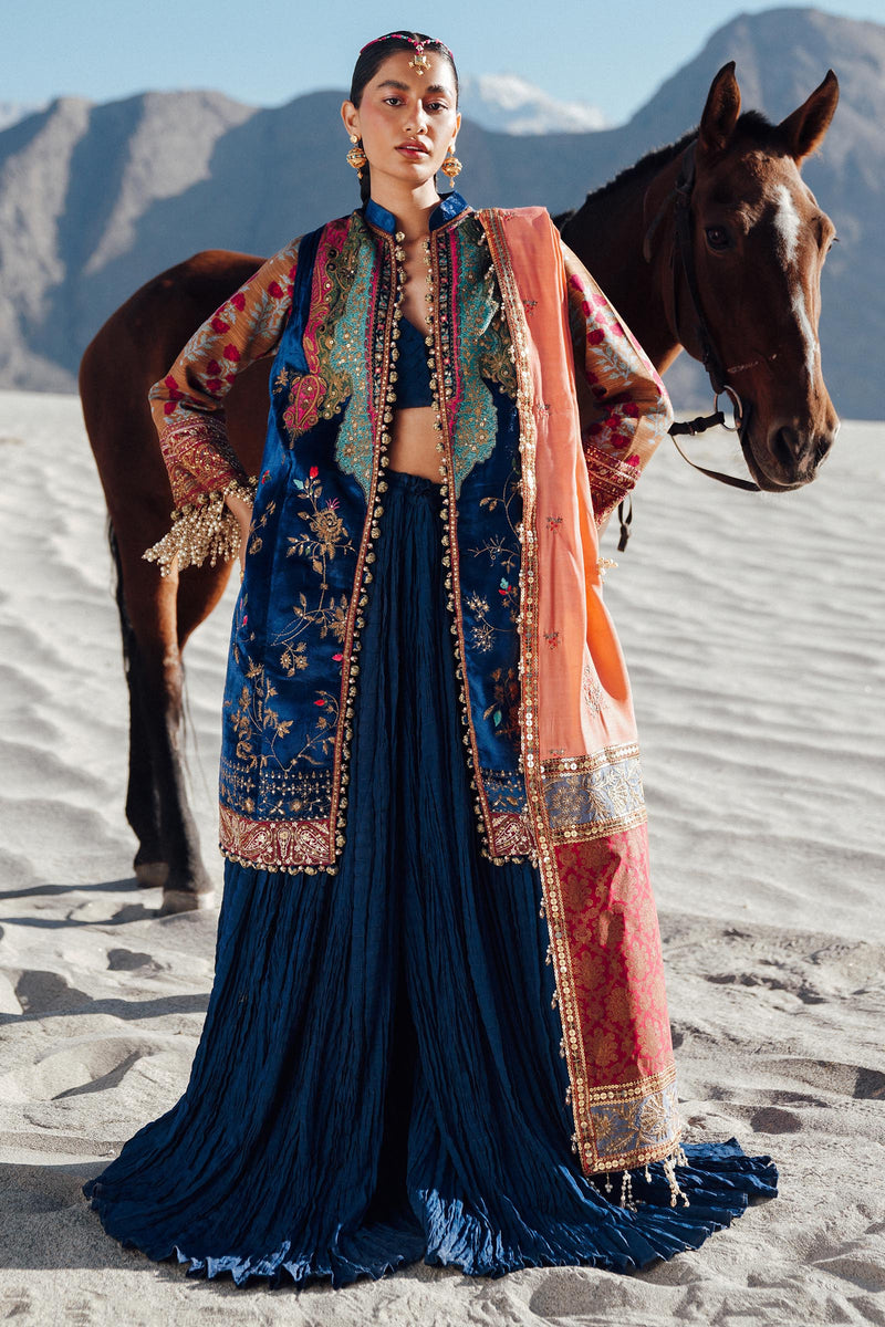 Sana Safinaz | Winter Shawl 24 | V241-001-3CP by Sana Safinaz - Designer Dress - Type: Ladies Clothes - Available at Libayah - 100% Original