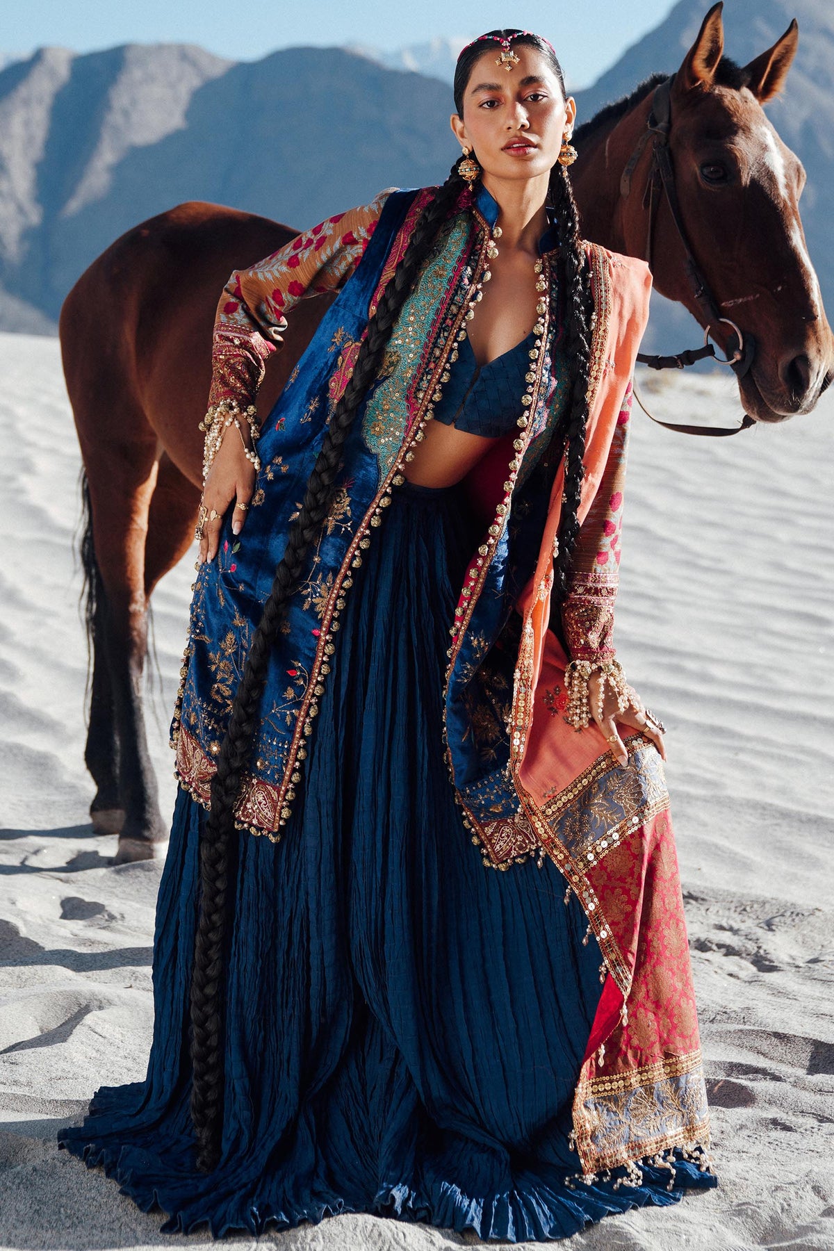 Sana Safinaz | Winter Shawl 24 | V241-001-3CP by Sana Safinaz - Designer Dress - Type: Ladies Clothes - Available at Libayah - 100% Original