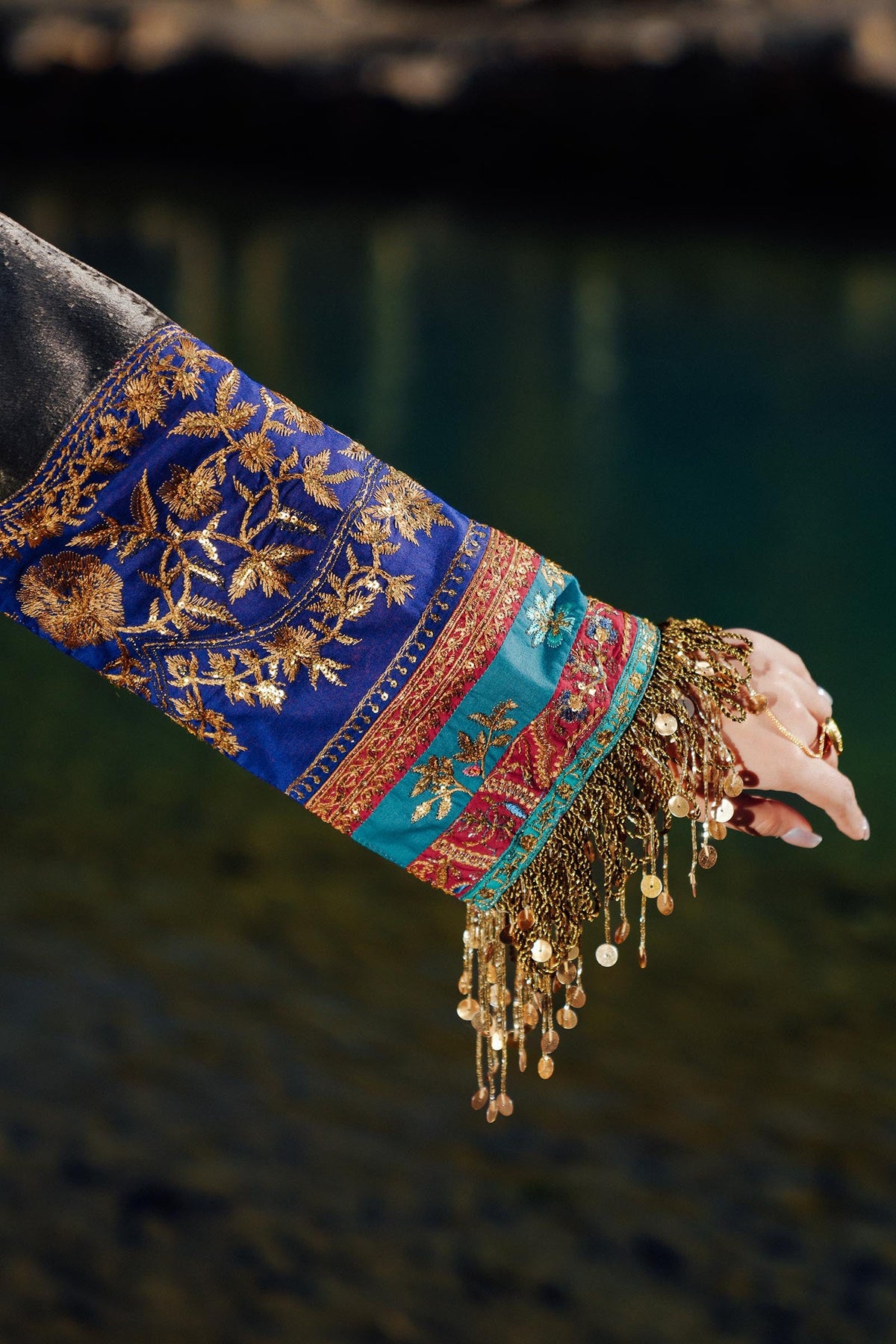 Sana Safinaz | Winter Shawl 24 | V241-004-3CP by Sana Safinaz - Designer Dress - Type: Ladies Clothes - Available at Libayah - 100% Original