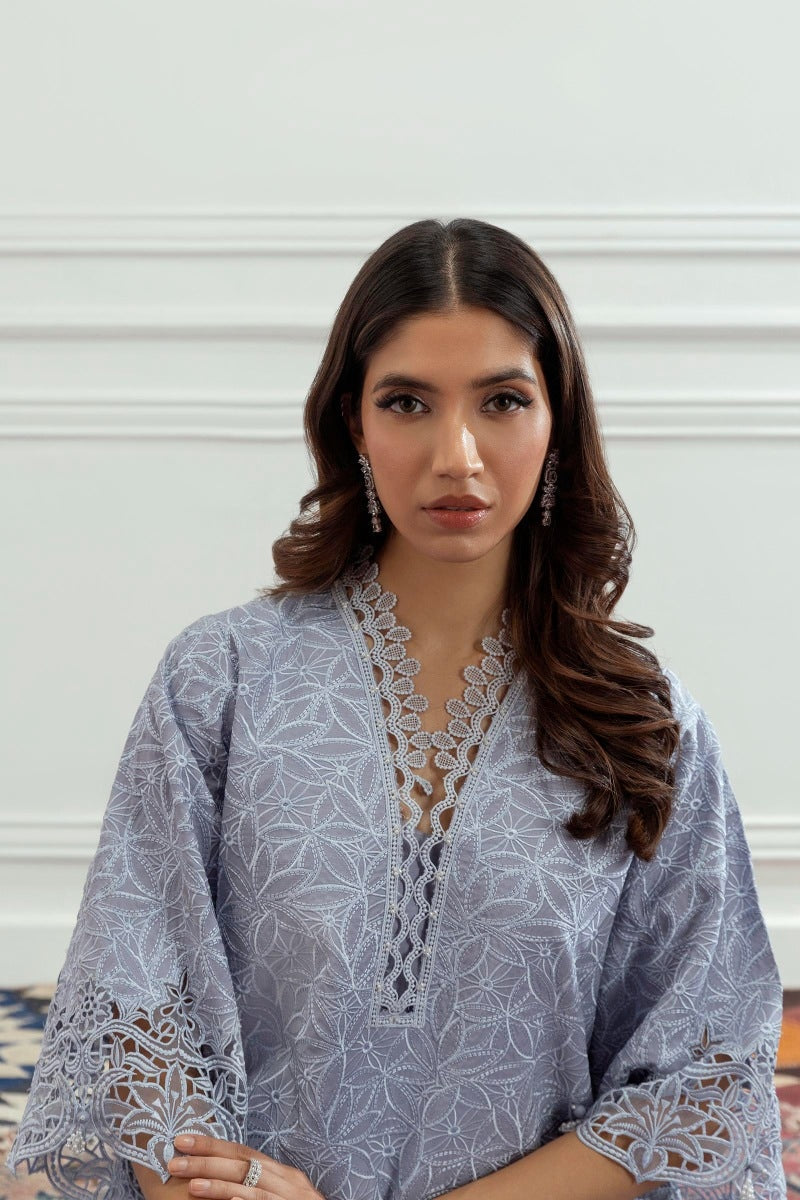Sana Safinaz | Luxury Pret | FW23FOR126 by Sana Safinaz - Designer Dress - Type: Ladies Clothes - Available at Libayah - 100% Original